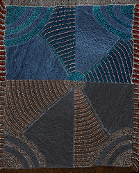 Aboriginal Artwork by Grace Napangardi Butcher, Pikilyi Jukurrpa (Vaughan Springs Dreaming), 76x61cm