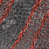 Aboriginal Artwork by Grace Napangardi Butcher, Pikilyi Jukurrpa (Vaughan Springs Dreaming), 91x30cm