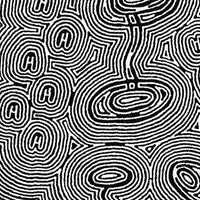 Aboriginal Artwork by Janelle Napurrurla Wilson, Janganpa Jukurrpa (Brush-tail Possum Dreaming) - Mawurrji, 107x76cm