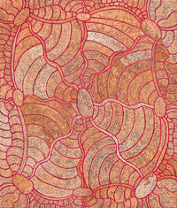 Aboriginal Artwork by Judith Nungarrayi Martin, Janganpa Jukurrpa (Brush-tail Possum Dreaming) - Mawurrji, 107x91cm