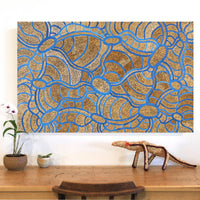 Aboriginal Artwork by Judith Nungarrayi Martin, Janganpa Jukurrpa (Brush-tail Possum Dreaming) - Mawurrji, 122x76cm