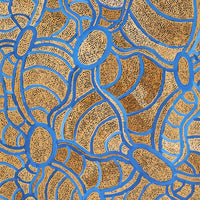 Aboriginal Artwork by Judith Nungarrayi Martin, Janganpa Jukurrpa (Brush-tail Possum Dreaming) - Mawurrji, 122x76cm