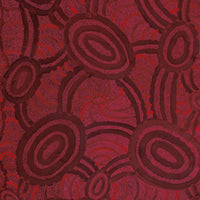 Aboriginal Art by Judith Nungarrayi Martin, Janganpa Jukurrpa (Brush-tail Possum Dreaming) - Mawurrji, 182x91cm - ART ARK®