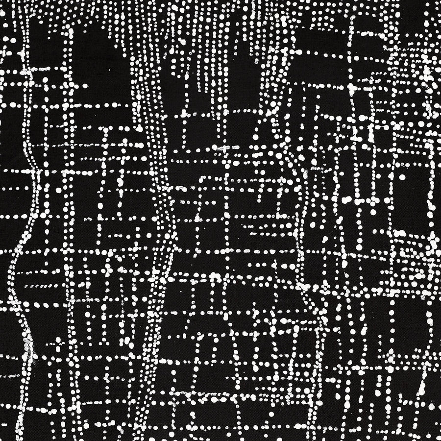 Aboriginal Artwork by Julie Nangala Robertson, Mina Mina Jukurrpa, 76x46cm