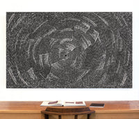 Aboriginal Artwork by Julie Nangala Robertson, Ngapa Jukurrpa (Water Dreaming) - Pirlinyarnu, 152x91cm