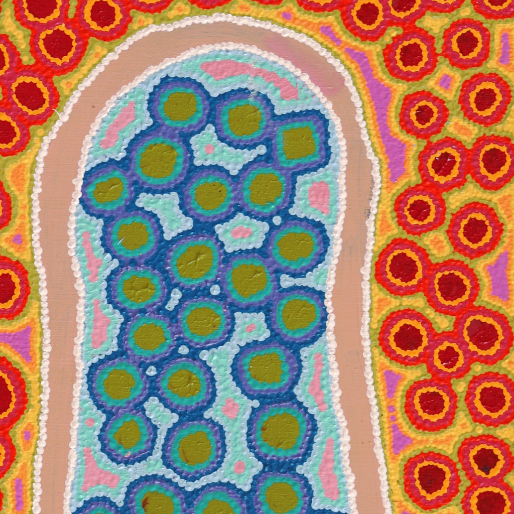 Aboriginal Artwork by Letitia Nungarrayi Bartlett, Winparrku - Mt Webb Dreaming, 61x61cm
