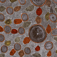 Aboriginal Artwork by Lola Nampijinpa Brown, Ngapa Jukurrpa - Mikanji, 107x76cm