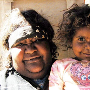 Aboriginal Art by Lynette Nangala Singleton, Ngapa Jukurrpa - Puyurru, 122x122cm - ART ARK®