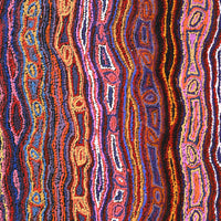 Aboriginal Artwork by Magda Nakamarra Curtis, Lappi Lappi Jukurrpa, 152x122cm