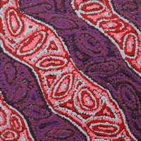 Aboriginal Artwork by Magda Nakamarra Curtis, Lappi Lappi Jukurrpa, 30x30cm