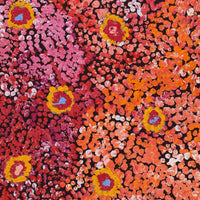 Aboriginal Artwork by Magda Nakamarra Curtis, Lappi Lappi Jukurrpa, 46x30cm