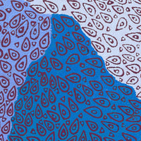 Aboriginal Artwork by Maisie Napurrurla Wayne, Lukarrara Jukurrpa (Desert Fringe-rush Seed Dreaming), 61x46cm