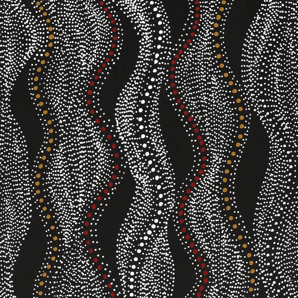 Aboriginal Artwork by Marshall Jangala Robertson, Watiya-warnu Jukurrpa (Seed Dreaming), 107x46cm - ART ARK®