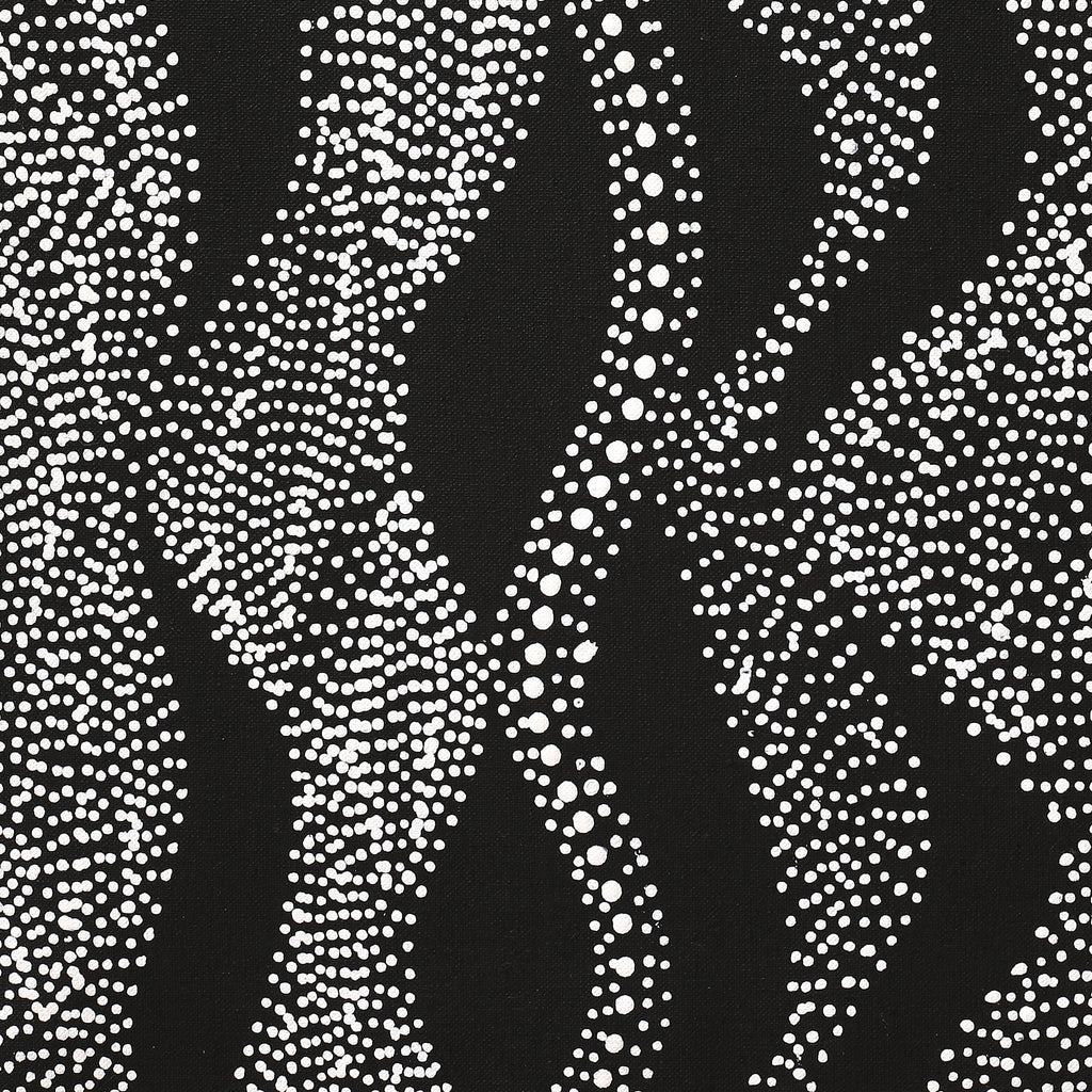 Aboriginal Artwork by Marshall Jangala Robertson, Watiya-warnu Jukurrpa (Seed Dreaming), 61x30cm