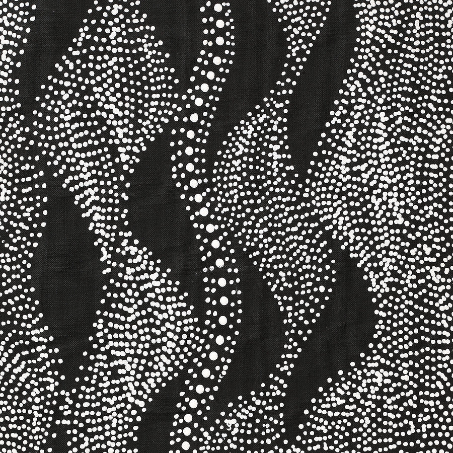 Aboriginal Artwork by Marshall Jangala Robertson, Watiya-warnu Jukurrpa (Seed Dreaming), 61x30cm