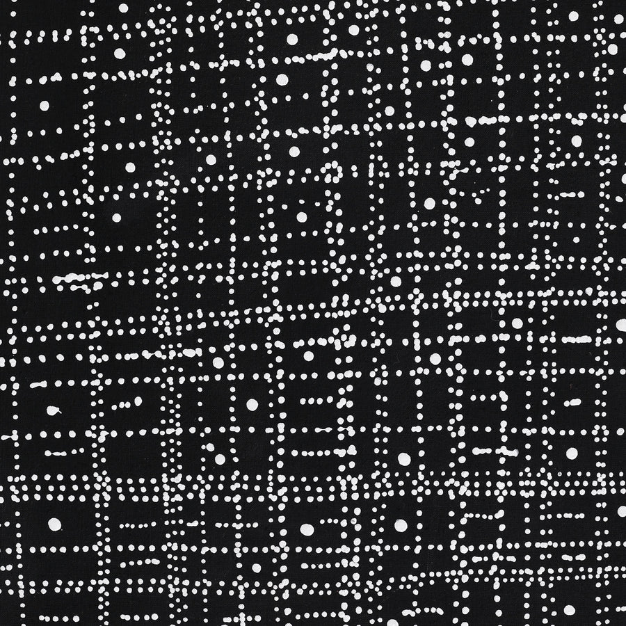 Aboriginal Artwork by Marshall Jangala Robertson, Watiya-warnu Jukurrpa (Seed Dreaming), 76x46cm