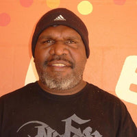 Aboriginal Artwork by Marshall Jangala Robertson, Watiya-warnu Jukurrpa (Seed Dreaming), 76x46cm