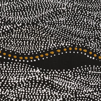 Aboriginal Artwork by Marshall Jangala Robertson, Watiya-warnu Jukurrpa (Seed Dreaming), 91x91cm