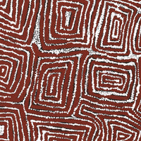 Aboriginal Artwork by Mary Napangardi Brown, Mina Mina Jukurrpa, 107x91cm