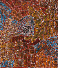 Aboriginal Artwork by Mary Napangardi Brown, Mina Mina Jukurrpa - Ngalyipi, 107x91cm