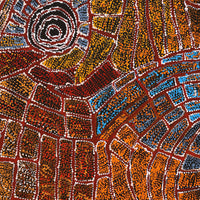 Aboriginal Artwork by Mary Napangardi Brown, Mina Mina Jukurrpa - Ngalyipi, 107x91cm