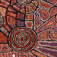 Aboriginal Artwork by Mary Napangardi Brown, Mina Mina Jukurrpa - Ngalyipi, 122x76cm