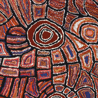 Aboriginal Artwork by Mary Napangardi Brown, Mina Mina Jukurrpa - Ngalyipi, 122x76cm