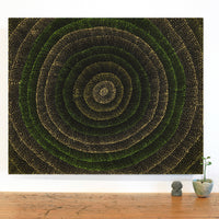 Aboriginal Artwork by Melissa Nampijinpa Karpa, Ngapa Jukurrpa (Water Dreaming) - Puyurru, 76x61cm