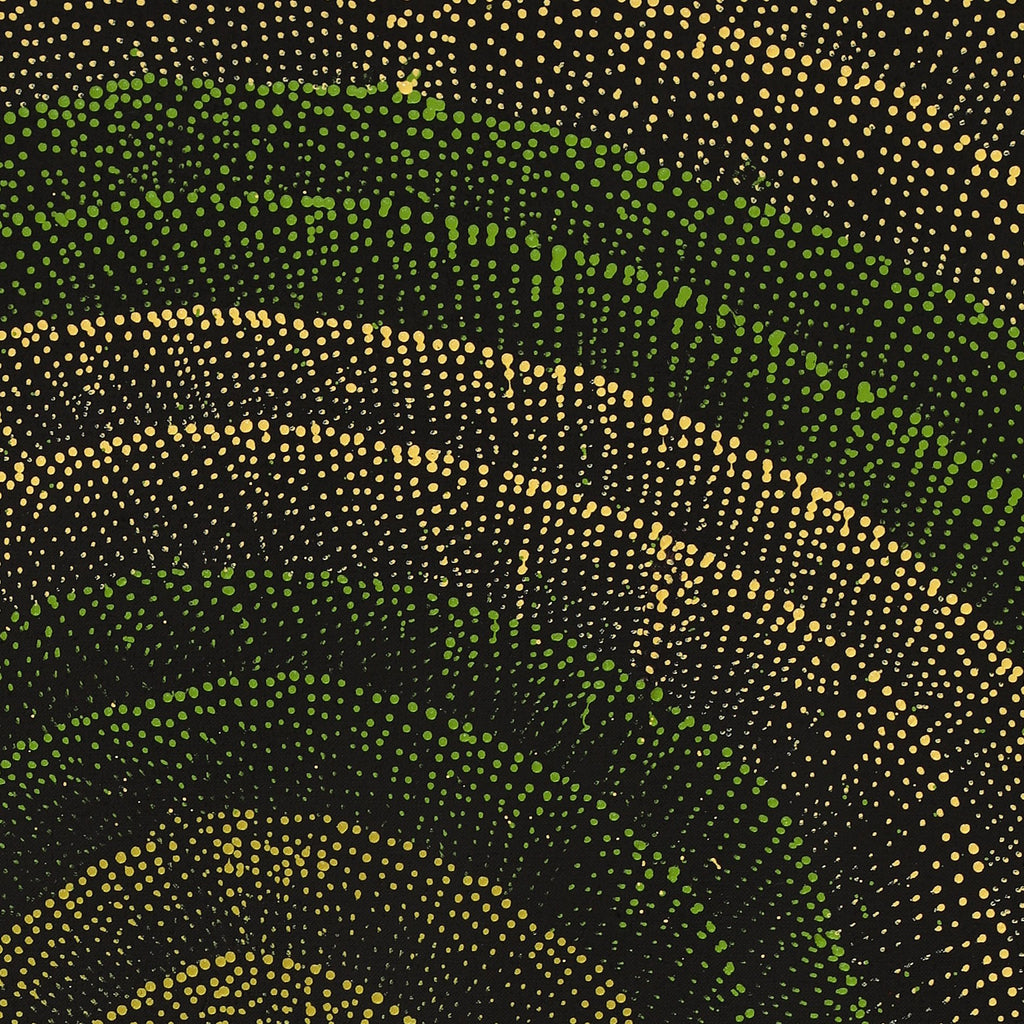 Aboriginal Artwork by Melissa Nampijinpa Karpa, Ngapa Jukurrpa (Water Dreaming) - Puyurru, 76x61cm