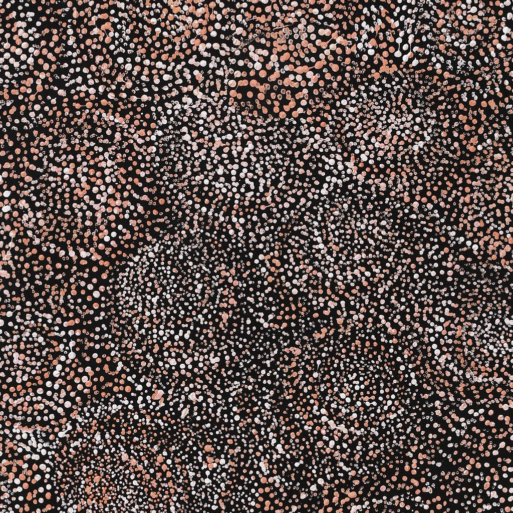 Aboriginal Artwork by Melissa Nampijinpa Karpa, Ngapa Jukurrpa (Water Dreaming) - Puyurru, 76x61cm