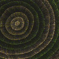 Aboriginal Artwork by Melissa Nampijinpa Karpa, Ngapa Jukurrpa (Water Dreaming) - Puyurru, 76x61cm