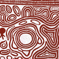 Aboriginal Artwork by Melissa Nungarrayi Larry, Yumari Jukurrpa (Yumari Dreaming), 122x61cm