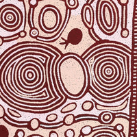 Aboriginal Artwork by Melissa Nungarrayi Larry, Yumari Jukurrpa (Yumari Dreaming), 122x76cm