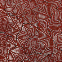 Aboriginal Artwork by Patrick Japangardi Williams, Mina Mina Jukurrpa (Mina Mina Dreaming), 122x122cm