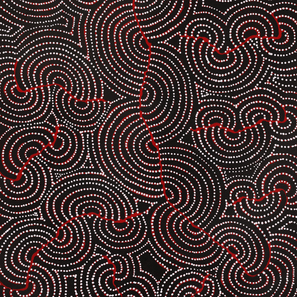 Aboriginal Artwork by Patrick Japangardi Williams, Mina Mina Jukurrpa (Mina Mina Dreaming), 122x61cm