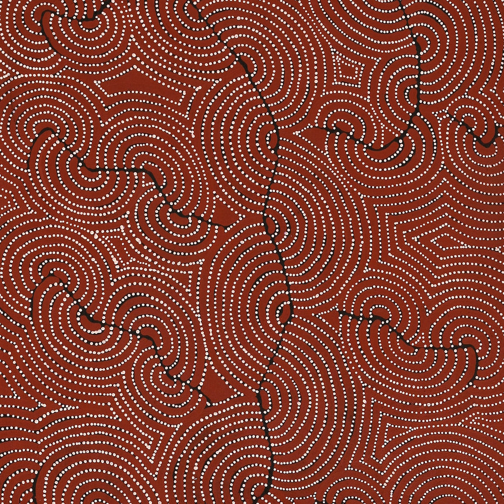 Aboriginal Artwork by Patrick Japangardi Williams, Mina Mina Jukurrpa (Mina Mina Dreaming), 183x61cm