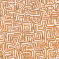 Aboriginal Artwork by Pauline Napangardi Gallagher, Lukarrara Jukurrpa, 122x61cm