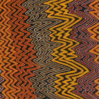 Aboriginal Artwork by Pauline Napangardi Gallagher, Lukarrara Jukurrpa, 122x61cm