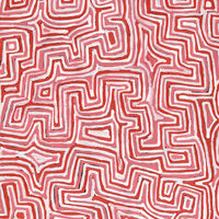 Aboriginal Artwork by Pauline Napangardi Gallagher, Lukarrara Jukurrpa, 122x91cm