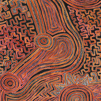 Aboriginal Artwork by Pauline Napangardi Gallagher, Lukarrara Jukurrpa, 183x76cm