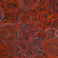 Aboriginal Artwork by Pauline Napangardi Gallagher, Mina Mina Jukurrpa, 152x107cm