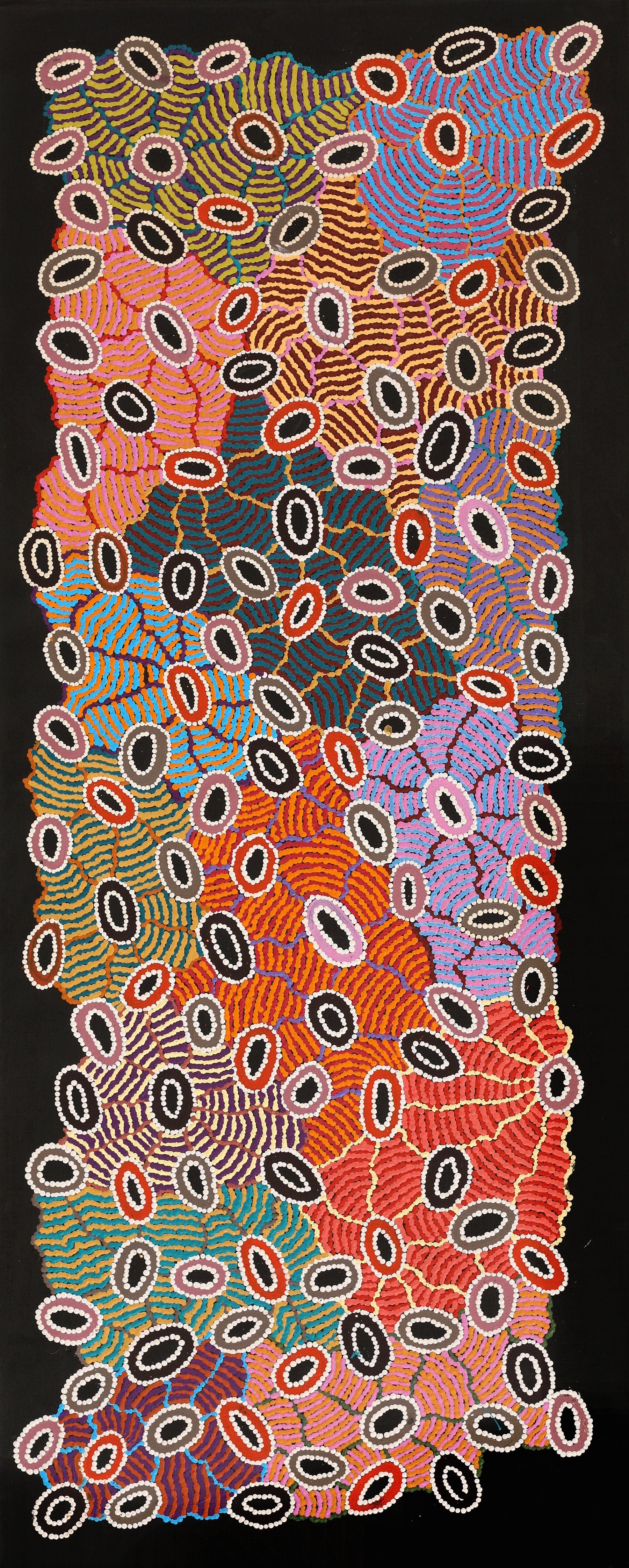 Priscilla Robertson - Aboriginal Art | 152x61cm | 1162 - ART ARK®