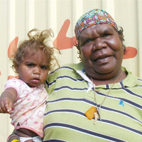Aboriginal Artwork by Reva Nungarrayi Dickson, Mina Mina Jukurrpa (Mina Mina Dreaming) - Ngalyipi, 107x91cm