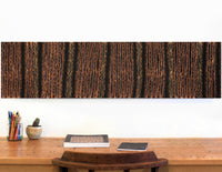 Aboriginal Artwork by Sabrina Nangala Robertson, Ngapa Jukurrpa (Water Dreaming) - Pirlinyarnu, 122x30cm