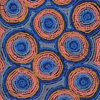 Aboriginal Artwork by Sarah Napaljarri Simms, Mina Mina Jukurrpa (Mina Mina Dreaming), 152x61cm