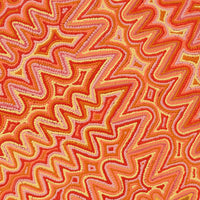 Aboriginal Artwork by Selina Napanangka Fisher, Pikilyi Jukurrpa (Vaughan Springs Dreaming), 122x76cm