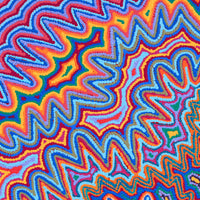 Aboriginal Artwork by Selina Napanangka Fisher, Pikilyi Jukurrpa (Vaughan Springs Dreaming), 61x61cm