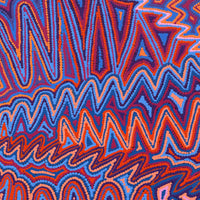 Aboriginal Artwork by Selina Napanangka Fisher, Pikilyi Jukurrpa (Vaughan Springs Dreaming), 91x46cm