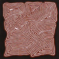 Aboriginal Artwork by Valerie Napanangka Marshall, Pikilyi Jukurrpa (Vaughan Springs Dreaming), 61x61cm