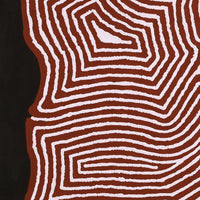 Aboriginal Artwork by Valerie Napanangka Marshall, Pikilyi Jukurrpa (Vaughan Springs Dreaming), 61x61cm